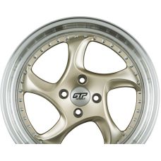 GTP WHEELS GTP 083 Champagner Felgenbett Poliert R17 W7.5 PCD4x100 ET35 DIA73.1