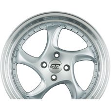 GTP WHEELS GTP 083 Silber Felgenbett Poliert R17 W7.5 PCD4x100 ET35 DIA73.1