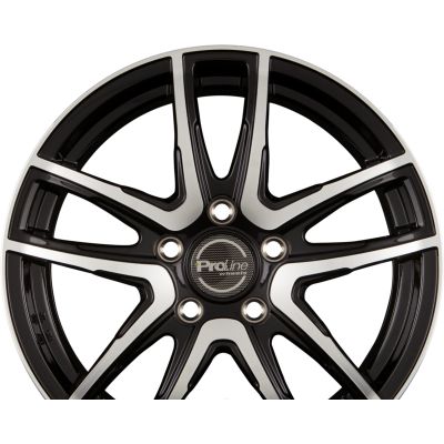 Диски ProLine Wheels PXV Black Polished R14 W5.5 PCD4x98 ET35 DIA58.1