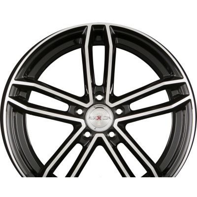 Диски AXXION AX8 RAGE Schwarz Hochglanzpoliert (SP plus) R20 W9 PCD5x112 ET45 DIA66.6