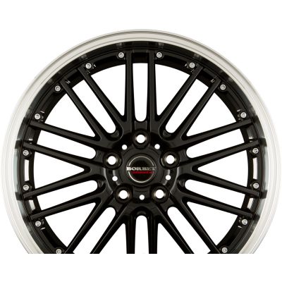 Диски BORBET CW2 Black Rim Polished R17 W8 PCD5x112 ET45 DIA72.5