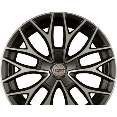 Диски Borbet DY Dark Grey Polished Matt Диски Borbet DY Dark Grey Polished Matt