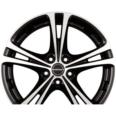 Диски BORBET XL Black Polished R17 W7.5 PCD5x108 ET40 DIA72.6