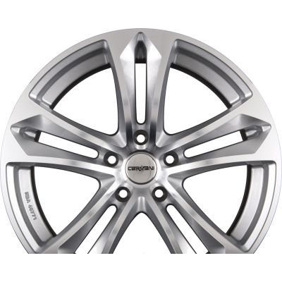 Диски CARMANI CA 5 ARROW Kristall Silber (KS) R17 W7.5 PCD5x120 ET35 DIA72.6