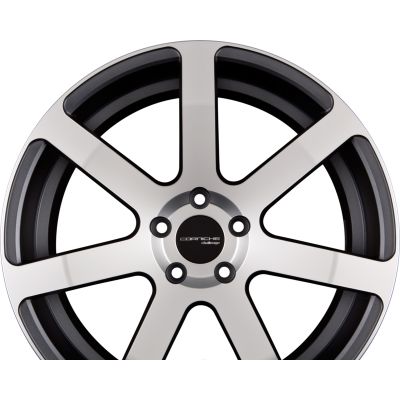 Диски CORSPEED CHALLENGE Highgloss Gunmetal Polished R20 W9 PCD5x112 ET40 DIA73.1