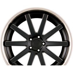 DEVILLE INOX - Mattblack Pure Sports Inox gefrast