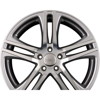 Диски DBV MAURITIUS Metallic Silber Front Poliert R20 W9 PCD5x112 ET52 DIA66.6