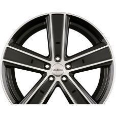 DEZENT TH DARK - Black Polished R20 W9 PCD5x112 ET50 DIA70.1