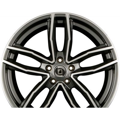 Диски DIEWE WHEELS ALITO PLATIN S MACHINED - Anthrazit Glanz Frontpoliert R20 W9 PCD5x112 ET25 DIA66.6