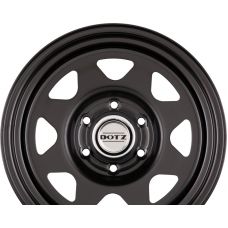 DOTZ PHARAO DARK Matt Black - Offroad Stahlfelge R15 W6 PCD5x139.7 ET45 DIA110.1