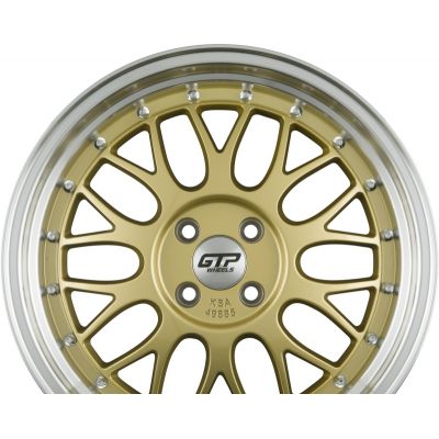 Диски GTP WHEELS GTP 020 Gold Felgenbett Poliert R17 W7.5 PCD5x100 ET35 DIA60.1