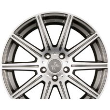 KESKIN KT16 DYNAMIC Palladium Front Polished (PFP) R18 W8 PCD5x112 ET30 DIA66.6