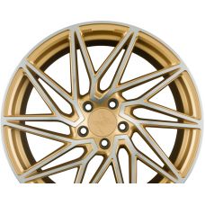 KESKIN KT20 FUTURE Gold Front Polish (GFP) R19 W8.5 PCD5x112 ET45 DIA72.6