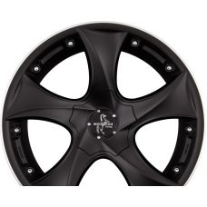 KESKIN KT 9 Malik Matt Black Lip Polish (MBLP) R20 W9 PCD5x130 ET30 DIA71.6