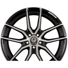 KONIGSRADER KR1 Black Polished R18 W8 PCD5x112 ET45 DIA66.6