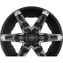 LC-OF16 Gloss Black + Chrome Aufsatze