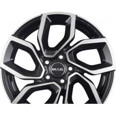 MAK APOLLO Black Mirror Face R16 W6.5 PCD5x108 ET38 DIA65.1