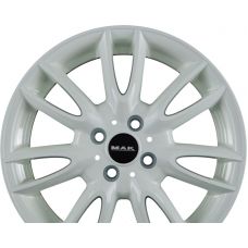 MAK JACKIE Gloss White R15 W5.5 PCD5x112 ET46 DIA66.6