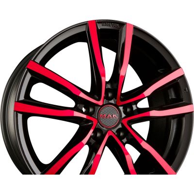 MILANO 5 Black - Red MILANO 5 Black - Red