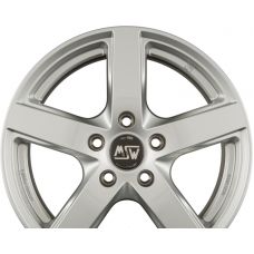 MSW MSW 55 Full Silver R17 W7.5 PCD5x112 ET40 DIA66.6
