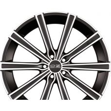 OZ LOUNGE 10 Matt Black Diamond Cut R17 W7.5 PCD5x112 ET50 DIA75