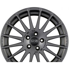 OZ SUPERTURISMO GT Grigio Corsa + Black Lettering R18 W8 PCD5x112 ET35 DIA75