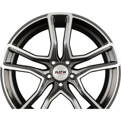 Диски PLATIN P 79 Dark Grey Polished R18 W8 PCD5x112 ET35 DIA66.6