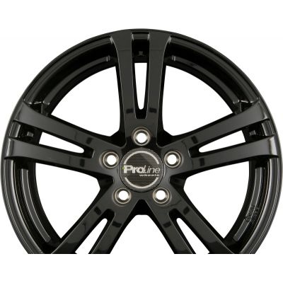 Диски ProLine Wheels BX700 Black Glossy (BG) R17 W7 PCD5x105 ET42 DIA56.6