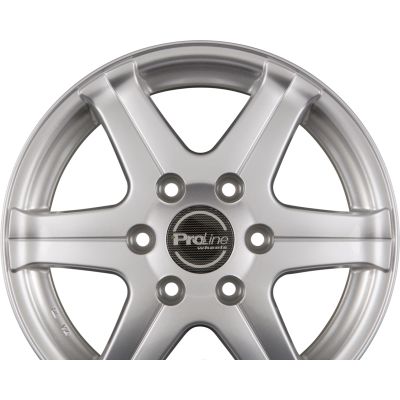 Диски ProLine Wheels PV-T Arctic Silver (AS) R16 W6.5 PCD5x118 ET47 DIA71.1