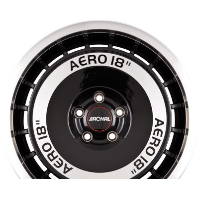 Диски RONAL R50 AERO Schwarz Frontkopiert R18 W8 PCD5x120 ET50 DIA65.1