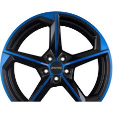 RONAL R66 Jetblack Blue Tinted R19 W8 PCD5x112 ET35 DIA76