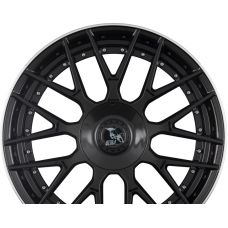 Ultra Wheels UA21 Black Rim Polished R19 W8.5 PCD5x112/120 ET45 DIA72.6