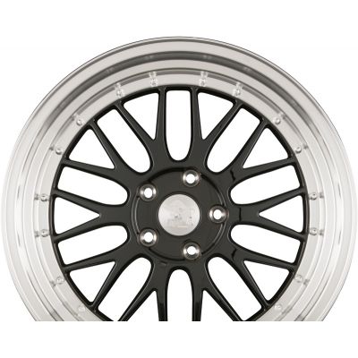 Диски Ultra Wheels UA3-LM Black Rim Polished R19 W9.5 PCD5x120 ET35 DIA72.6