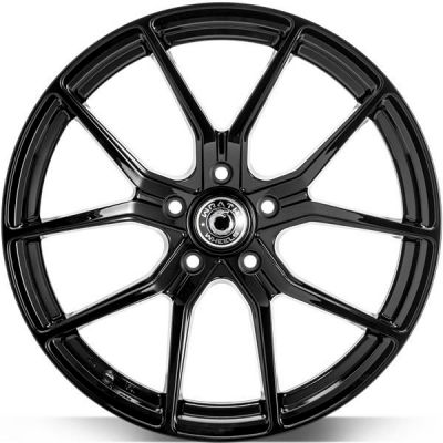 Диски Wrath Wheels WF-7 BLK - Black Glossy R19 W8.5 PCD5x114.3 ET40 DIA73.1