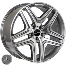 ZH 824 10x21 5x112 ET46 DIA66,6 (GMF)