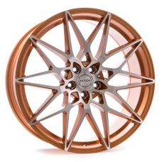 AXXION AX9 COMPETITION Kupfer Hochglanzpoliert (LCP+) R20 W9 PCD5x112 ET25 DIA66.6