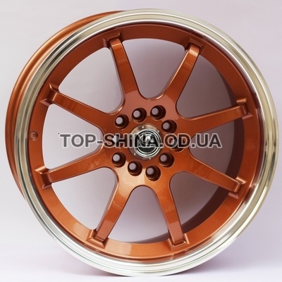 Диски Alexrims AFC-2 (forged) bronze + polished rim