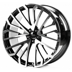 Audi (A01002) gloss black machined face