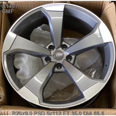 Диски Replica Audi (A1491) 9x20 5x112 ET35 DIA66,6 (GMF)