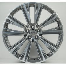 Replica Audi (A2110280) 8,5x21 5x112 ET43 DIA66,6 (satin graphite machined face)