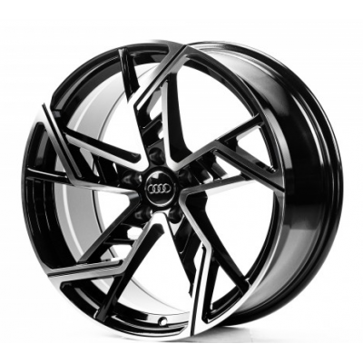 Диски Replica Audi (A3207) gloss black machined face