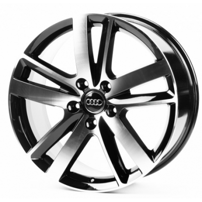 Диски Replica Audi (A389) gloss black machined face