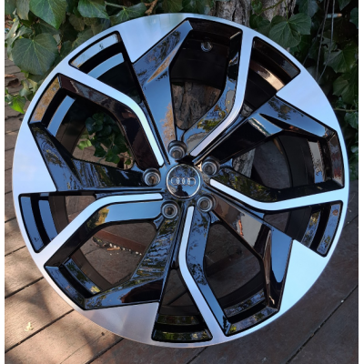 Диски Replica Audi (A5480) gloss black machined face
