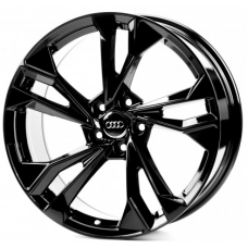 Replica Audi (A5493) 8,5x19 5x112 ET39 DIA66,6 (gloss black machined face)