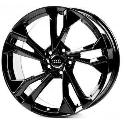 Диски Replica Audi (A5493) gloss black machined face