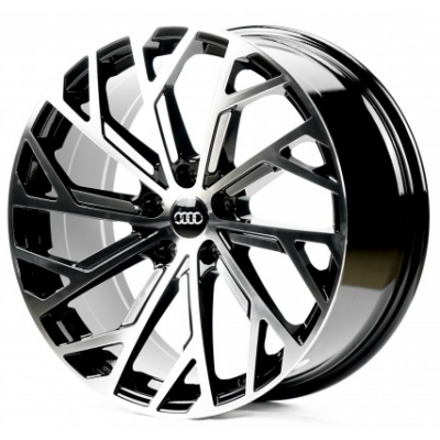 Диски Replica Audi (A960) black machined face