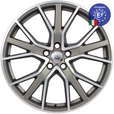 WSP Italy Audi (W571) Alicudi 8,5x20 5x112 ET38 DIA57,1 (matt gun metal polished)