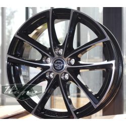Audi (WD001) Praslin gloss black polished
