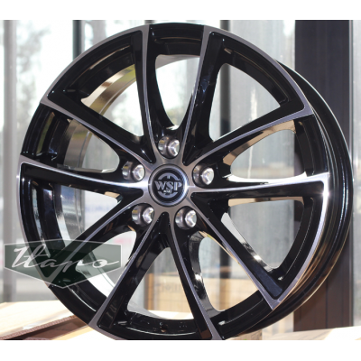 Диски WSP Italy Audi (WD001) Praslin gloss black polished