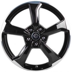 Audi (WD005) Formentera gloss black polished